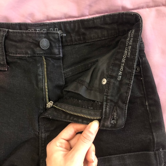 Wild Fable Black High Waisted Shorts - Picture 2 of 3